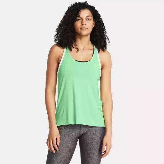 Under Armour Γυναικεία Αθλητική Μπλούζα Αμάνικη Πράσινο
