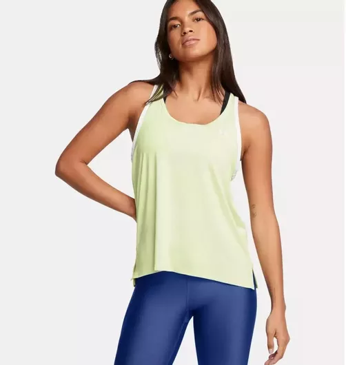 Under Armour Γυναικεία Αθλητική Μπλούζα Αμάνικη Πράσινο