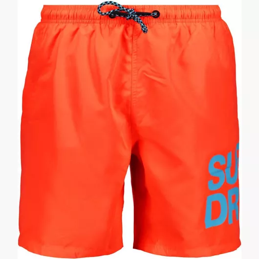 Superdry M D3 Ανδρικό Μαγιό Σορτς Πορτοκαλί