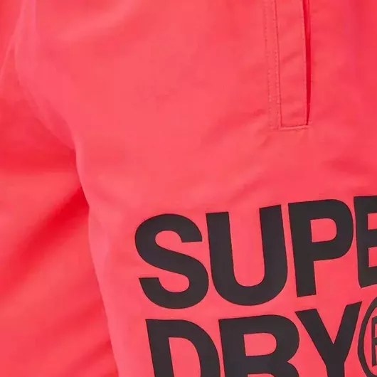 Superdry Ανδρικό Μαγιό Σορτς Shocking Pink