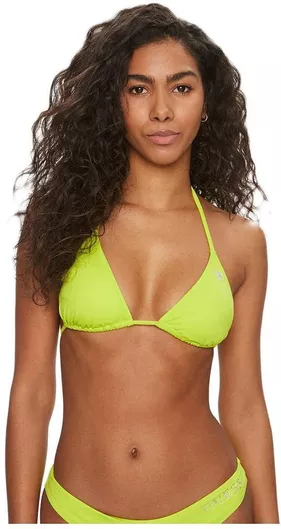 Guess Μαγιό Μπικίνι Τριγωνάκι Energy Lime