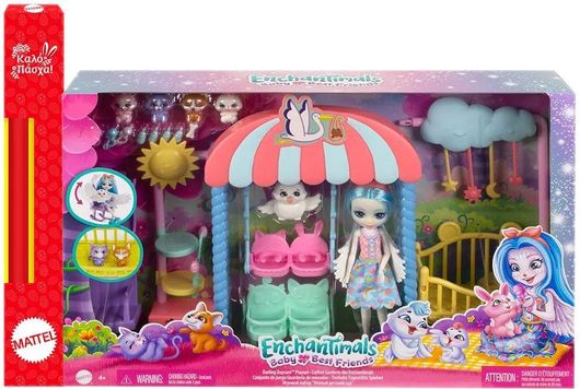 Παιχνιδολαμπάδα Enchantimals Baby Bffs Παιδικός Σταθμός HLH23 για 4+ Ετών