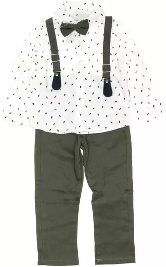 Celix Kids Παιδικό Σετ με Παντελόνι Χειμερινό Πράσινο