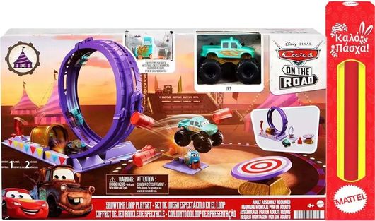 Παιχνιδολαμπάδα Mattel Disney Cars On The Road - Showtime Loop για 4+ Ετών