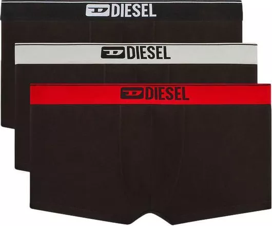 Diesel Umbx-damien Ανδρικά Μποξεράκια Μαύρο 3Pack
