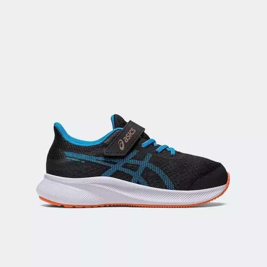 ASICS Patriot 13 Αθλητικά Παιδικά Παπούτσια Running με Σκρατς Μαύρο