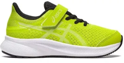 ASICS Patriot 13 Αθλητικά Παιδικά Παπούτσια Running με Σκρατς Lime Zest / White