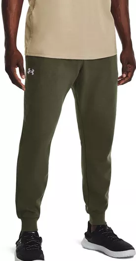 Under Armour Rival Παντελόνι Φόρμας με Λάστιχο Χακί