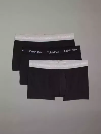 Calvin Klein Ανδρικά Μποξεράκια Μαύρο 3 Τεμάχια