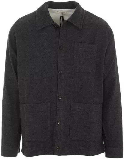 Crossley Overshirt Μακρυμάνικo Πουκάμισο Γκρι