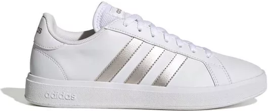 adidas Grand Court Base 2.0 Cloud White / Platinum Metallic