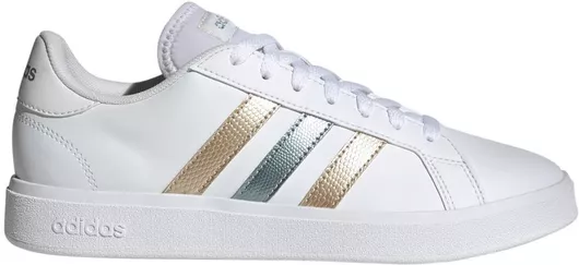 adidas Grand Court Base 2.0 Cloud White / Magic Grey Met / Wonder Gold Met