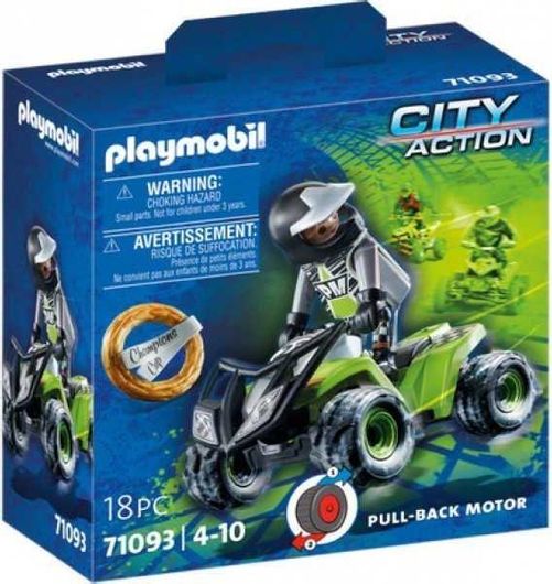 Playmobil City Action Racing Quad για 4+ Ετών