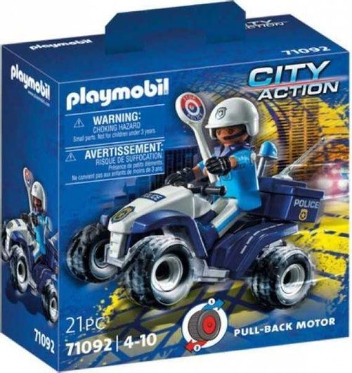 Playmobil City Action Police Quad για 4+ Ετών