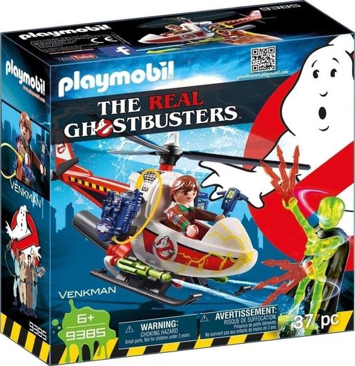 Playmobil Ghostbusters Δρ Βένκμαν ελικόπτερο για 6+ Ετών