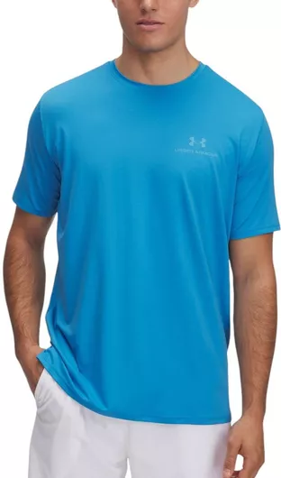 Under Armour Rush Αθλητική Μπλούζα Κοντομάνικη Μπλε