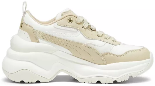Puma Cilia Wedge Warm Chunky Warm White / Toasted Almond / Gold