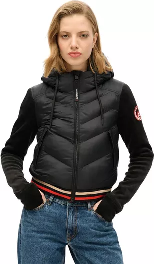 Superdry W D3 Κοντό Γυναικείο Bomber Jacket Black