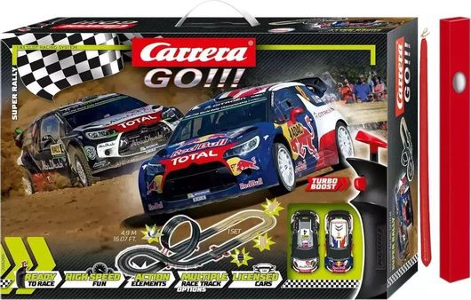 Παιχνιδολαμπάδα Carrera Go Super Rally για 8+ Ετών