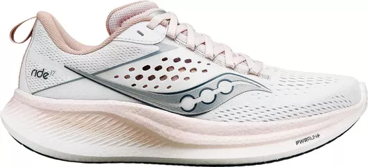 Αθλητικό Παπούτσι Saucony Ride 17 Γυναικεία Running Λευκο