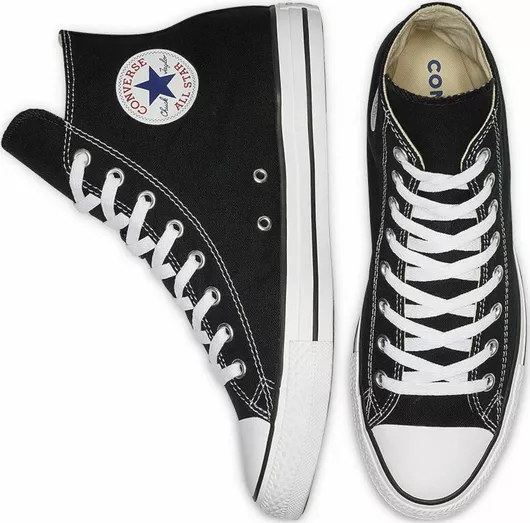 Converse Chuck Taylor All Star Hi Μποτάκια Μαύρο