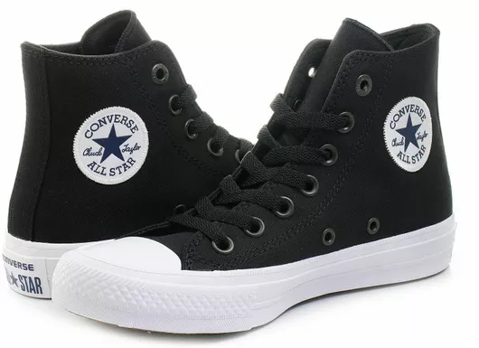 Converse Chuck Taylor All Star II Hi Μποτάκια Black / White