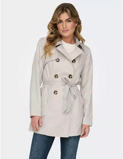 Only Γυναικεία Εκρού Καμπαρντίνα