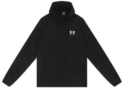Under Armour Μπουφάν Αντιανεμικό Μαύρο