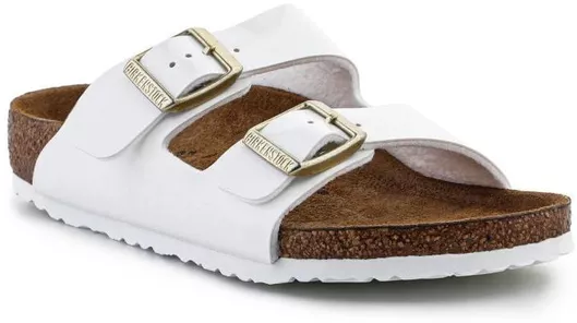 Birkenstock Παιδικά Πέδιλα Arizona Ανατομικά Λευκό