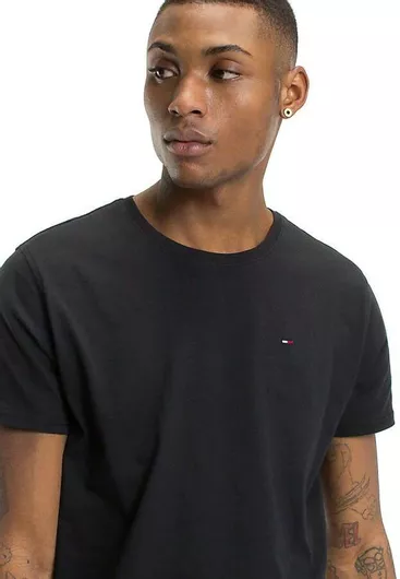 Tommy Hilfiger T-shirt Μαύρο