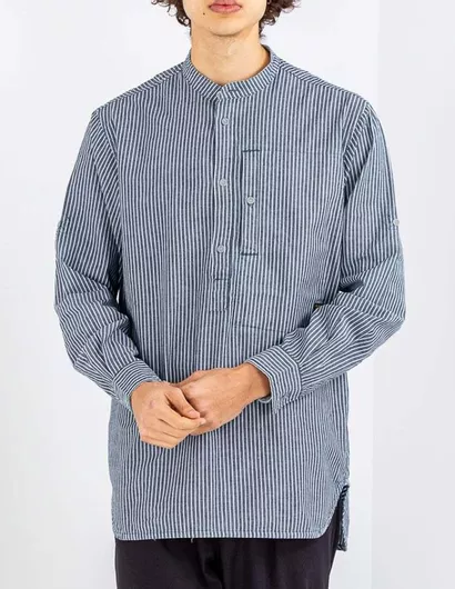 G-Star Raw Μακρυμάνικo Βαμβακερό Πουκάμισο σε Κανονική Γραμμή Ριγέ .d934-sun Faded Strip