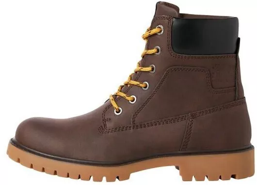 Jack & Jones Δερμάτινα Ανδρικά Μποτάκια Java