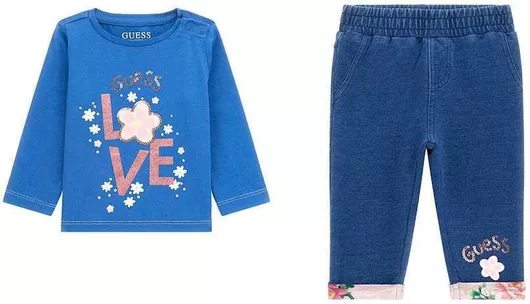 Guess Σετ Χειμερινό 2τμχ Blue