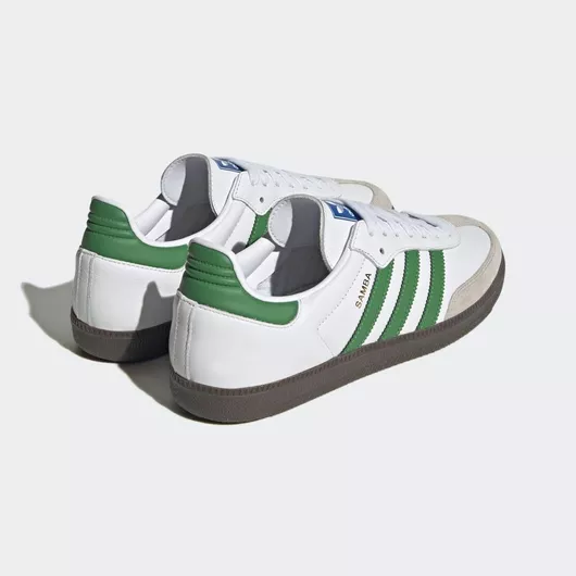 adidas Samba Og White / Green / Gum 5