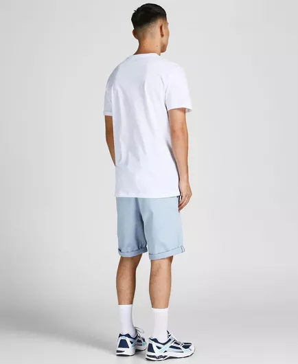 Jack & Jones Ανδρική Βερμούδα Chino Dusty Blue