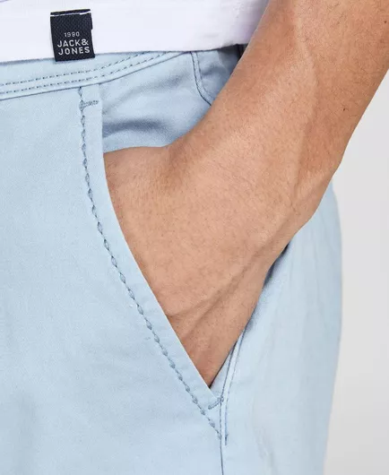 Jack & Jones Ανδρική Βερμούδα Chino Dusty Blue