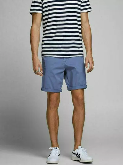 Jack & Jones Ανδρική Βερμούδα Chino Vintage Indigo