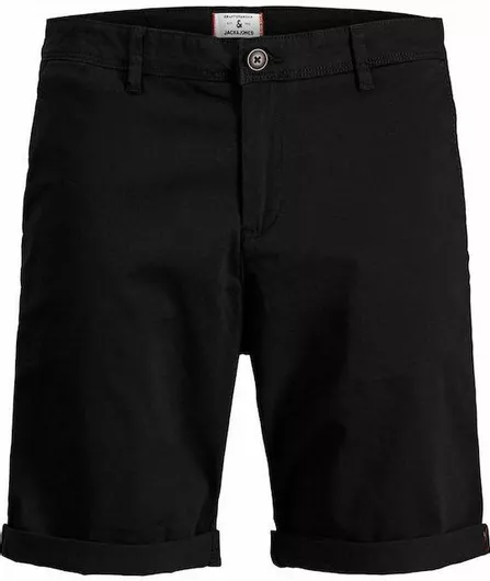 Jack & Jones Ανδρική Βερμούδα Chino Μαύρο