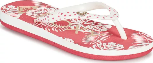 Roxy Παιδικές Σαγιονάρες Flip Flops Λευκό