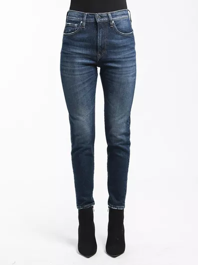 Staff Ashley Ψηλόμεσο Slim Fit Γυναικείο Jean Παντελόνι