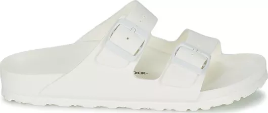 Birkenstock Arizona Eva Γυναικεία Σανδάλια Ανατομικά Λευκό Narrow Fit