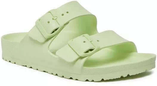 Birkenstock Arizona Eva Γυναικεία Σανδάλια Ανατομικά Πράσινο Narrow Fit