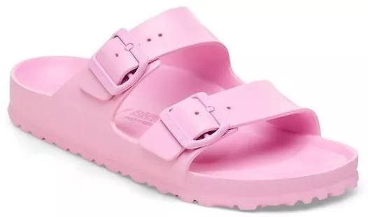 Birkenstock Arizona Eva Γυναικεία Σανδάλια Ανατομικά Ροζ Narrow Fit