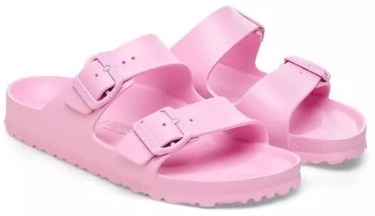 Birkenstock Arizona Eva Γυναικεία Σανδάλια Ανατομικά Ροζ Narrow Fit
