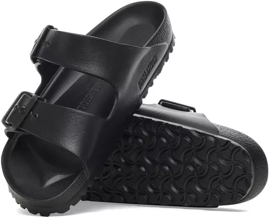 Birkenstock Arizona Eva Γυναικεία Σανδάλια Ανατομικά Μαύρο Narrow Fit