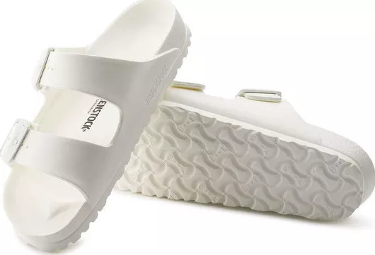 Birkenstock Arizona Eva Γυναικεία Σανδάλια Ανατομικά Λευκό Narrow Fit