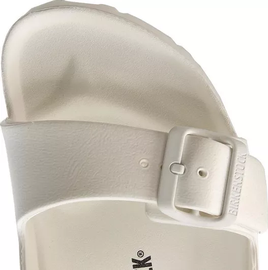 Birkenstock Arizona Eva Γυναικεία Σανδάλια Ανατομικά Λευκό Narrow Fit