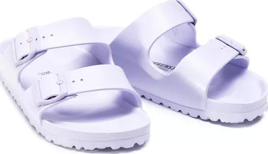 Birkenstock Arizona Eva Γυναικεία Σανδάλια Ανατομικά Μοβ Narrow Fit