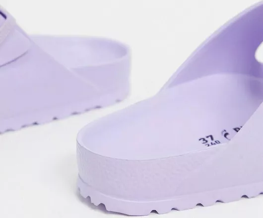 Birkenstock Arizona Eva Γυναικεία Σανδάλια Ανατομικά Μοβ Narrow Fit