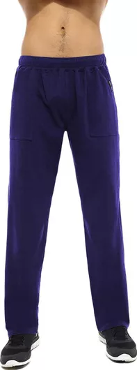 Bodymove Παντελόνι Φόρμας χωρίς Λάστιχο Μπλε